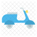 Scooter Bike Vespa Icon
