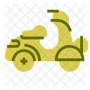 Vespa Scooter Vehicle Icon