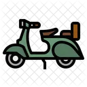 Scooter Transport Delivery Icon