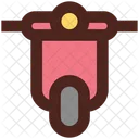 Scooter Vehicle Two Wheelar Icon