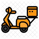 Scooter Transport Motobile Icon