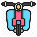 Scooter Motorcycle Transportation Icon