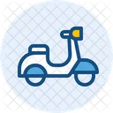 Scooter Motorcycle Bike Icon