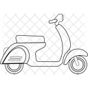 Scooter Vehicle Delivery Icon