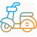 Scooter Transportation Motorbike Icon