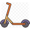 Scooter Kick Wheel Icon