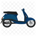 Scooter Transportation Vespa Icon