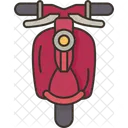Scooter Motorcycle Transportation Icon