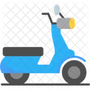 Scooter Transport Motercyle Icon
