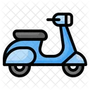 Scooter Motorbike Motorcycle Icon