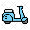 Scooter Transportation Travel Icon