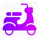 Scooter Art And Design Transportation Icon