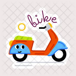 Scooter Bike  Icon