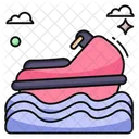 Scooter Boat  Icon
