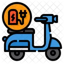 Scooter Charge  Icon