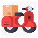 Mlocal Delivery Scooter Delivery Scooter Shipping Icon