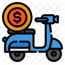 Dinero scooter  Icon