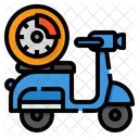 Scooter Disc Brake  Icon
