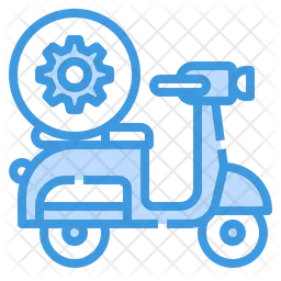 Scooter Gear  Icon
