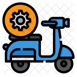 Scooter Gear  Icon