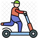 Scooter Kick Scooter Sports Icon