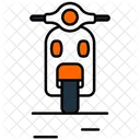 Scooter Transport Vehicle Icon