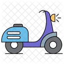 Scooter Transport Vehicle Icon