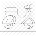 Scooter Vehicle Bike Icon