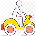 Scooter Bike Transport Icon