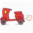Scooter Bike Transport Icon
