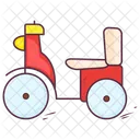 Scooter Bike Transport Icon