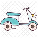 Scooter Bike Transport Icon