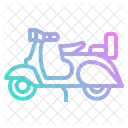 Scooter Transport Delivery Icon
