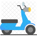 Scooter Transport Motercyle Icon