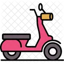 Scooter Transport Motercyle Icon