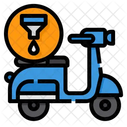 Scooter Oil Filter  Icon