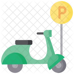 Scooter Parking  Icon