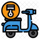 Pistão de scooter  Icon