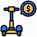 Scooter Price  Icon