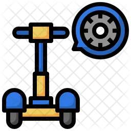 Scooter Wheel  Icon