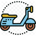 Scooters Moto Motorcycle Icon