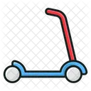 Roller Manuelles Fahrrad Mini Roller Symbol
