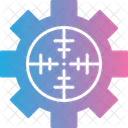 Target Information Technology Sniper Scope Icon
