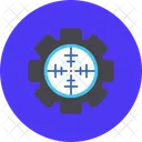 Target Information Technology Sniper Scope Icon