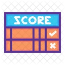 Score Scorecard Card Icon