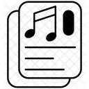 Notation Audio Icône