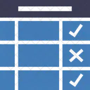 Score Card Score Marks Symbol