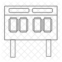 Illustration De Ligne De Football Football Ligne Icône
