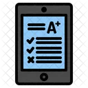 Score Tablet Test Exam Icon