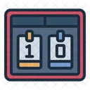 Scoreboard Volleyball Score Icon